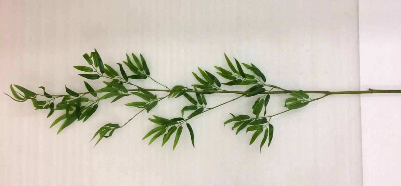 Bamboo Artificial Leaves on Dried Bamboo 200cm
